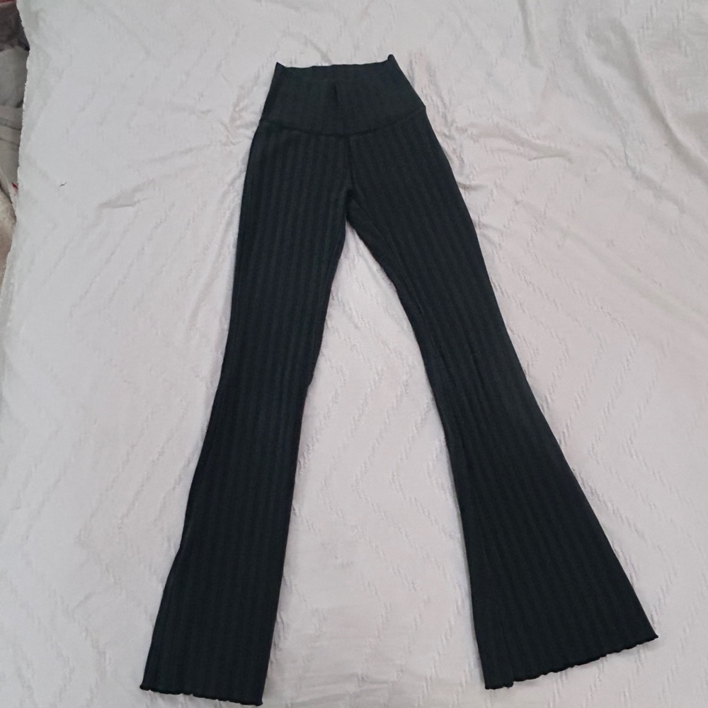 Arie stripped Flare Leggings